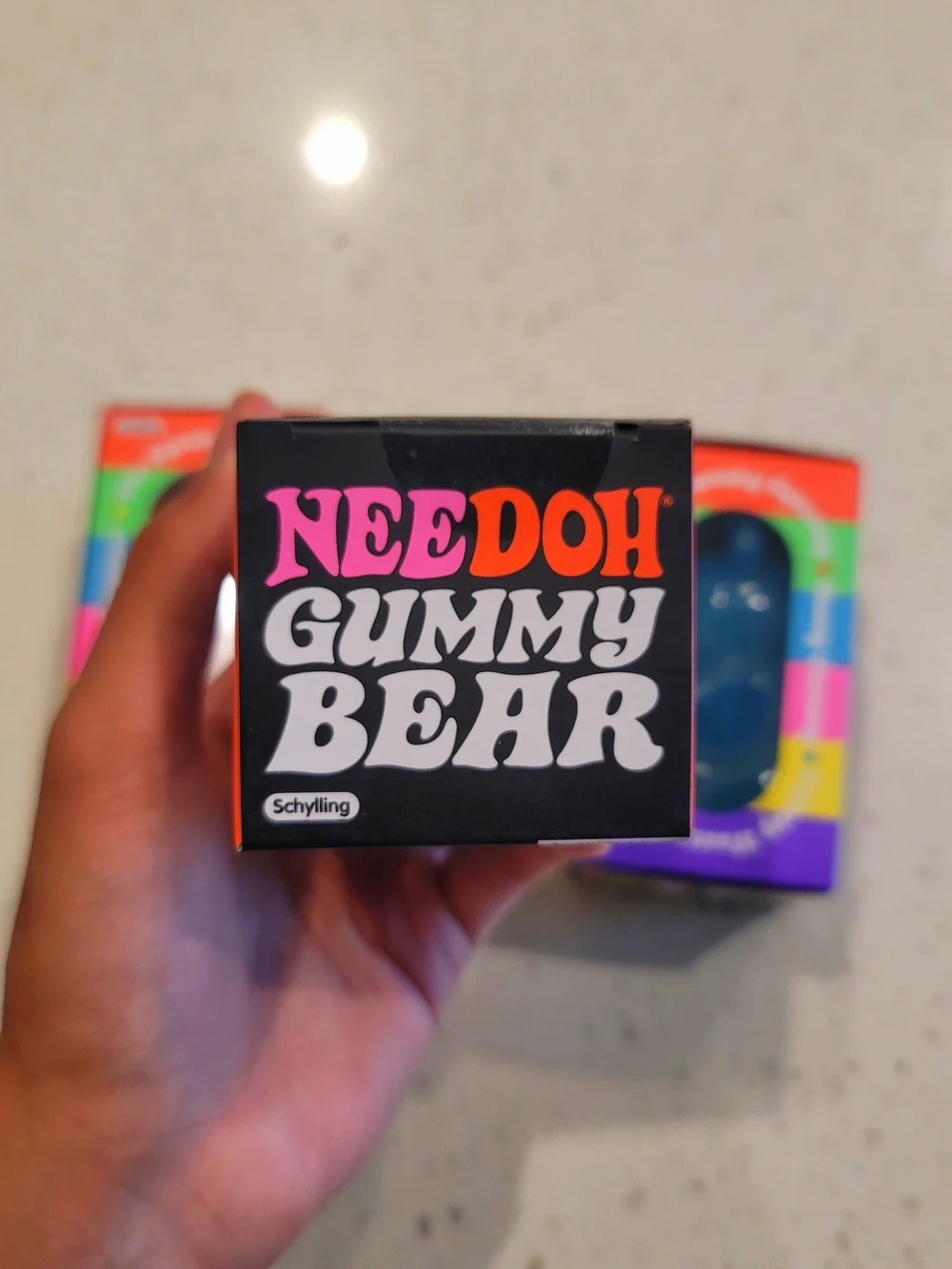 ONE (1) Needoh Gummy Bear Random Color!